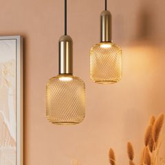 LEDVANCE Decor LED Flat Square 100 gold-sävyssä