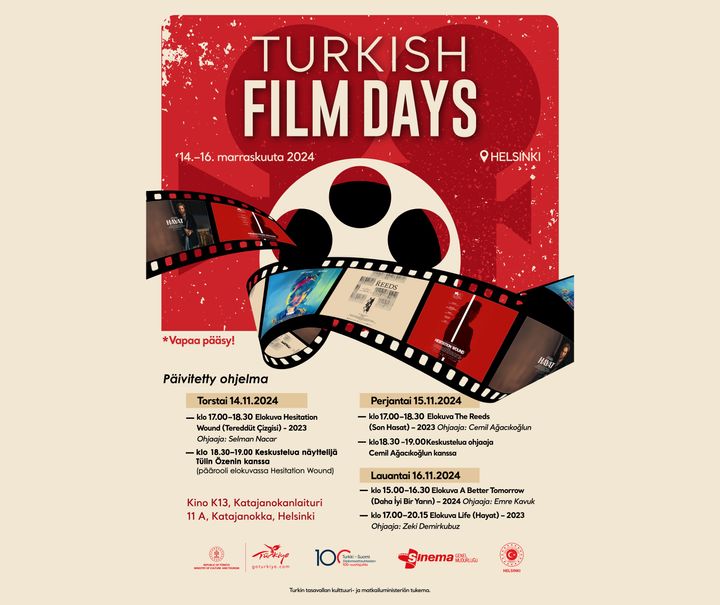 Turkish Film Days -elokuvafestivaalin ohjelma