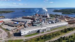 Billerud Gruvöns bruk. Bild: Billerud