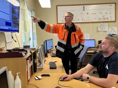 Lars Sjökvist, Adven, is an expert in industrial waste heat. Photo: Adven