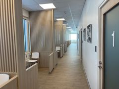 Näkymä Eläinsairaala Mevetin odotustiloista