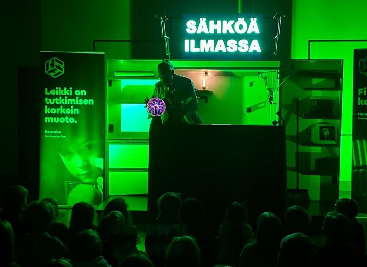 Pop-up Heureka kiertueella Etelä-Savon ja Etelä-Karjalan kouluissa