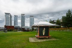 Keiken: Ángel Yōkai Atā, 2023/2025. Kalasatama. Kuva: HAM/Maija Toivanen.