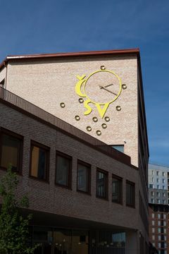 Outi Pieski: ČSV áigi, 2025. Grundskolan och daghemmet Keski-Pasila. Foto: HAM/Maija Toivanen.