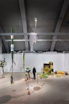 Roland Perssonin teoksia näyttelyssä Ars Fennica 2025, HAM Helsingin taidemuseo 24.10.2025–29.3.2026. Kuva: HAM/Maija Toivanen.