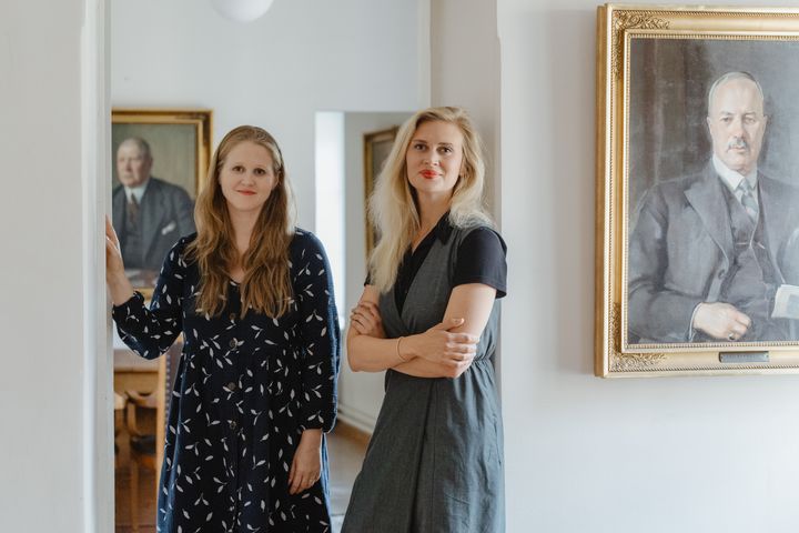 Apulaispormestari Reetta Vanhanen ja valtuustoryhmän puheenjohtaja Amanda Pasanen