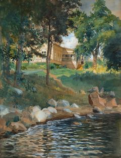 Albert Edelfelt: The Edelfelt Villa at Haikkoo (1893)