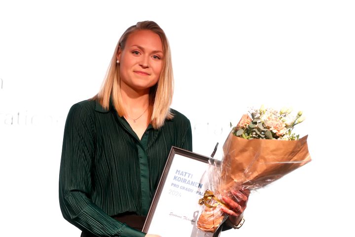 Susanna Therman sai Perheyritysten liiton Pro Gradu -palkinnon