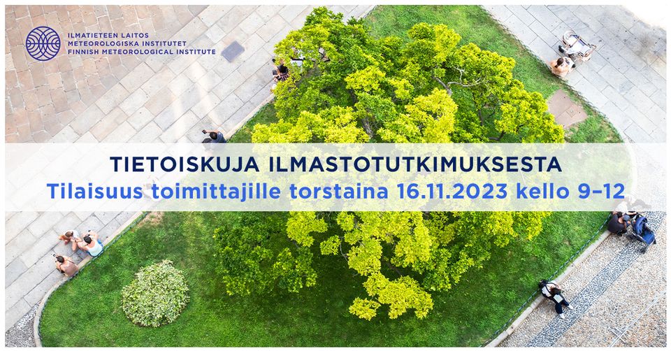 Muistutuskutsu: Tietoiskuja Ilmastotutkimuksesta – Tilaisuus ...