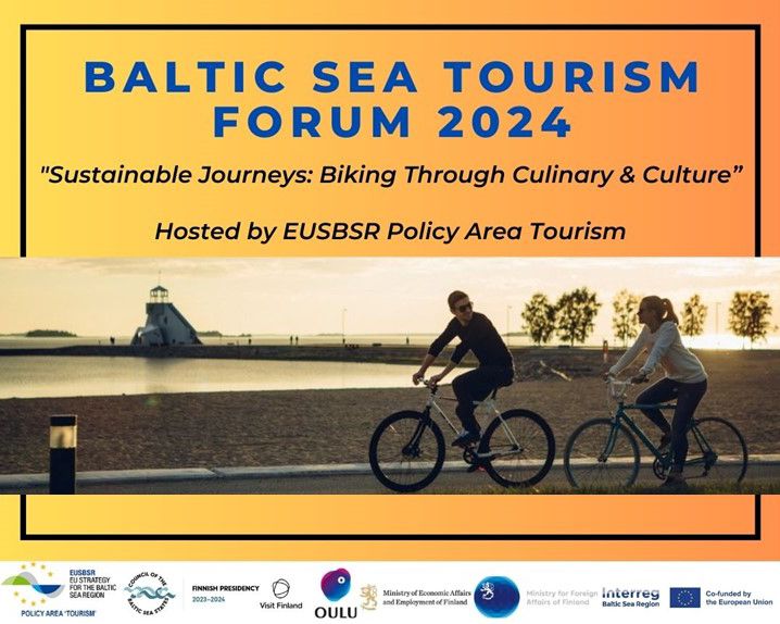 Itämeren matkailufoorumi pidetään 4.-5.6.2024 Oulussa.