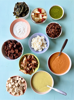 Martan soppapöytä -kampanjan ripotebaari.