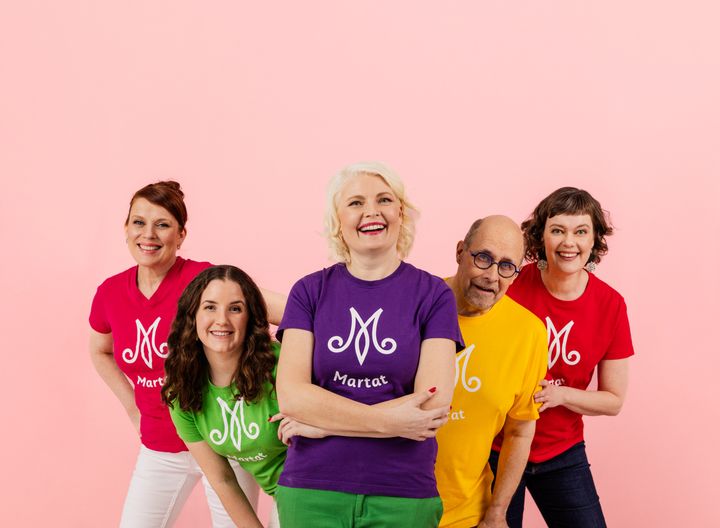 Ryhmäkuva Martoista.