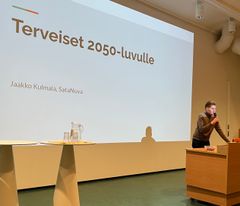 Jaakko Kulmala toi keskusteluun nuorten äänen, hän edustaa Satanuvaa - maakunnallista nuorisovaltuustoa