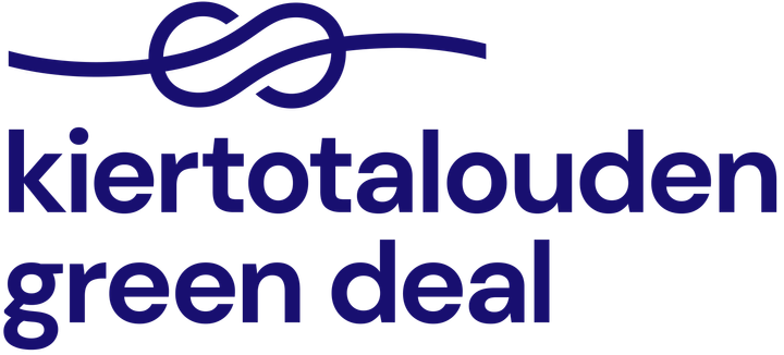 Kiertotalouden Green Deal -logo.