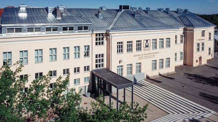Sodan ja rauhan keskus Muisti sijaitsee Mikkelissä.