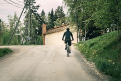 Benefit bike user in Finland