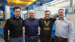 Vaski Group Oy ja Pivatec henkilöstöä