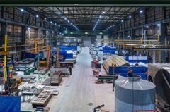 Staironilla on 15 000 m2 muuntuvaa tuotantotilaa.