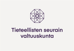 TSV:n logo liilalla vaaleaa taustaa vasten.