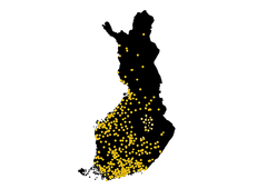 Ulkomainosyhtiö Clear Channelin yli 45-tuumaisten mainospintojen digitaalinen mainosverkosto