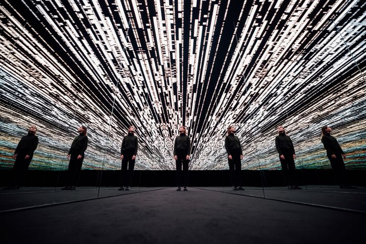 Ryoji Ikedan teoksia pääsee ihailemaan nyt Euroopan kulttuuripääkaupunkivuottaan viettävässä Tartossa. Kuva: Maanus Kullamaa / Viron kansallismuseo & Tartto 2024