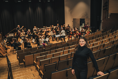 Länsi-Uudenmaan musiikkiopiston rehtori Heidi Ketola.