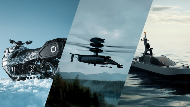 The new Finnish technology company, Donut Defence, is introducing a unique modular electric vehicle technology platform and components to defense industry players. The solutions offered by the company are set to revolutionize vehicle performance in the defense sector on land, at sea, and in the air. Photo: Donut Defence