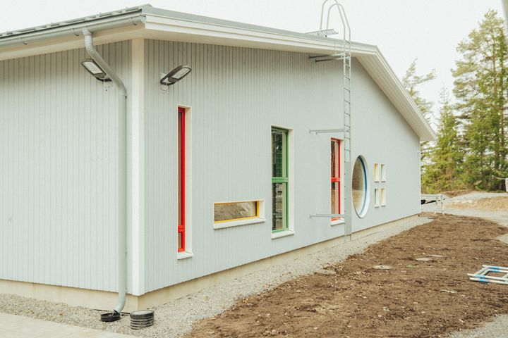 Värivalinnoissa on kuunneltu tarkalla korvalla rakennuksen käyttäjiä.