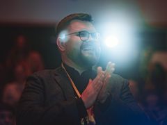 Taidetestaajat-ohjelman päällikkö Joonas Keskinen