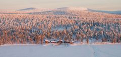 Tunturi lähellä hotellia.