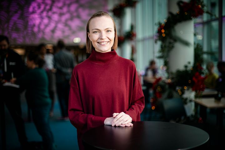 Vasemmistoliiton puheenjohtaja Minja Koskela