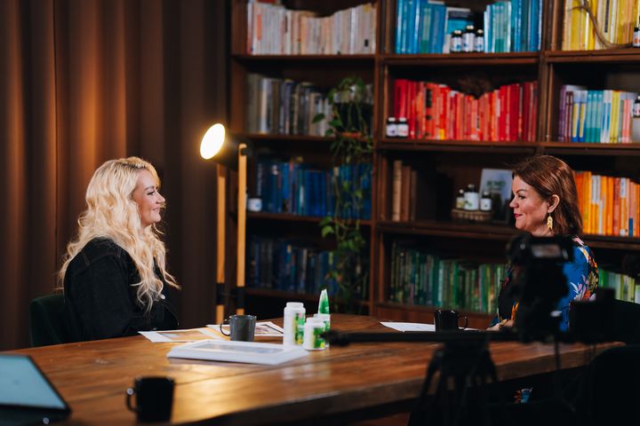 Kastanja Rauhala Karita Aaltosen haastattelussa TerveysSummitissa