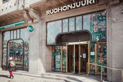 Ruohonjuuren Mannerheiminkadun myymälä Helsingissä