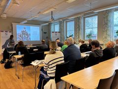 Rajaneuvonta Ruotsi-Suomi-Norjan koordinaattori Riikka Juntti.